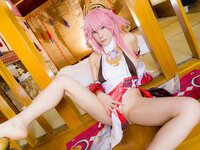 [Cosplay][HERESY] Ringo Mitsuki 林檎蜜紀 - Genshin Impact 3  Yae Miko 原神・淫ぱくと・三八重神子
