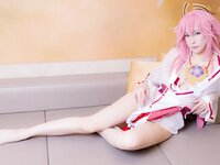 [Cosplay][HERESY] Ringo Mitsuki 林檎蜜紀 - Genshin Impact 3  Yae Miko 原神・淫ぱくと・三八重神子