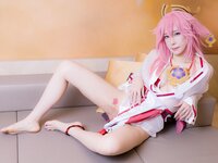 [Cosplay][HERESY] Ringo Mitsuki 林檎蜜紀 - Genshin Impact 3  Yae Miko 原神・淫ぱくと・三八重神子