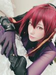 [Cosplay][HERESY] Ringo Mitsuki 林檎蜜紀 - more!! Naughty Scathach もっと！！エッチなスカサハの人 (FGO)