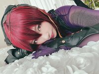 [Cosplay][HERESY] Ringo Mitsuki 林檎蜜紀 - more!! Naughty Scathach もっと！！エッチなスカサハの人 (FGO)