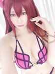 [Cosplay][HERESY] Ringo Mitsuki 林檎蜜紀 - more!! Naughty Scathach もっと！！エッチなスカサハの人 (FGO)