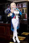 [Cosplay][HERESY] Ringo Mitsuki 林檎蜜紀 - Genshin Impact 2  Jean 原神・淫ぱくと・二ジン
