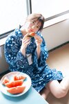 [Weekly Gendai Photobook] Nanako Kurosaki 黒嵜菜々子 - Yukata appearance is disheveled -Long VER- 浴衣姿が乱れて　ロング・バージョン (2023-07-28)