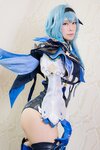 [Cosplay][HERESY] Ringo Mitsuki 林檎蜜紀 - Genshin Impact 4  Eula 原神・淫ぱくと・四エウルア