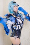 [Cosplay][HERESY] Ringo Mitsuki 林檎蜜紀 - Genshin Impact 4  Eula 原神・淫ぱくと・四エウルア