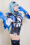 [Cosplay][HERESY] Ringo Mitsuki 林檎蜜紀 - Genshin Impact 4  Eula 原神・淫ぱくと・四エウルア