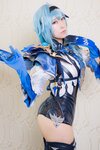 [Cosplay][HERESY] Ringo Mitsuki 林檎蜜紀 - Genshin Impact 4  Eula 原神・淫ぱくと・四エウルア