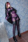[Cosplay][HERESY] Ringo Mitsuki 林檎蜜紀 - Naughty Scathach エッチなスカサハの人 (FGO)