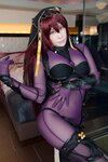 [Cosplay][HERESY] Ringo Mitsuki 林檎蜜紀 - Naughty Scathach エッチなスカサハの人 (FGO)