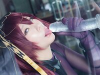 [Cosplay][HERESY] Ringo Mitsuki 林檎蜜紀 - Naughty Scathach エッチなスカサハの人 (FGO)