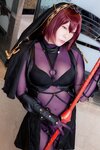 [Cosplay][HERESY] Ringo Mitsuki 林檎蜜紀 - Naughty Scathach エッチなスカサハの人 (FGO)