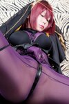 [Cosplay][HERESY] Ringo Mitsuki 林檎蜜紀 - Naughty Scathach エッチなスカサハの人 (FGO)