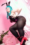 [Cosplay] Virtual Geisha - Bulma Bunny Girl (Dragon Ball)