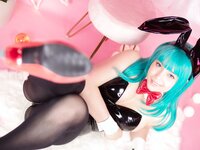 [Cosplay] Virtual Geisha - Bulma Bunny Girl (Dragon Ball)