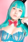 [Cosplay] Virtual Geisha - Bulma Bunny Girl (Dragon Ball)