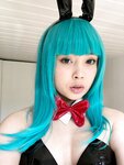 [Cosplay] Virtual Geisha - Bulma Bunny Girl (Dragon Ball)
