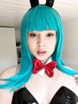 [Cosplay] Virtual Geisha - Bulma Bunny Girl (Dragon Ball)