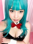 [Cosplay] Virtual Geisha - Bulma Bunny Girl (Dragon Ball)