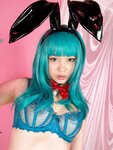 [Cosplay] Virtual Geisha - Bulma Bunny Girl (Dragon Ball)