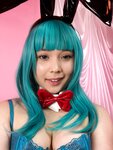 [Cosplay] Virtual Geisha - Bulma Bunny Girl (Dragon Ball)