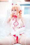 [Cosplay] Rinka 沖田凜花 - Angel Nurse
