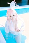 [Cosplay][Shooting Star’s] SAKU サク - Welcome Summer (Blue Archive)