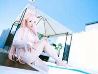 [Cosplay][Shooting Star’s] SAKU サク - Welcome Summer (Blue Archive)