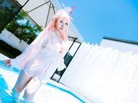 [Cosplay][Shooting Star’s] SAKU サク - Welcome Summer (Blue Archive)