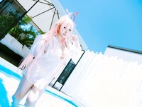 [Cosplay][Shooting Star’s] SAKU サク - Welcome Summer (Blue Archive)