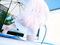 [Cosplay][Shooting Star’s] SAKU サク - Welcome Summer (Blue Archive)