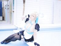 [Cosplay][Shooting Star’s] SAKU サク - Love Chu (Blue Archive)