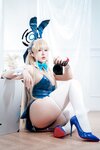 [Cosplay] BANBANKO 半半子 - Asuma Toki Bunny 飛鳥馬トキBunny (Blue Archive)
