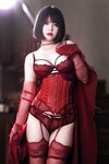 [Cosplay] BANBANKO 半半子 - RED 赤紅 Vol.03