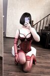 [Cosplay] BANBANKO 半半子 - RED 赤紅 Vol.03