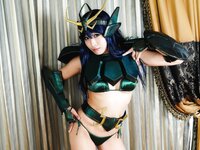 [Cosplay][HAIKA×RABITCH 30] Akiton あきとん - Saint Seiya Dragon Shiryu Cosplay Collection