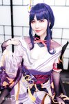 [Cosplay][YellowMoon] Mizuki Aiga 藍芽みずき - Genshin Impact vol.003 Raiden Shogun 雷○将軍
