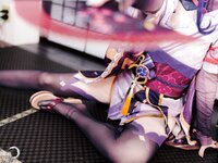 [Cosplay][YellowMoon] Mizuki Aiga 藍芽みずき - Genshin Impact vol.003 Raiden Shogun 雷○将軍