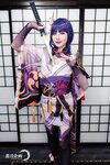 [Cosplay][YellowMoon] Mizuki Aiga 藍芽みずき - Genshin Impact vol.003 Raiden Shogun 雷○将軍