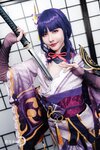 [Cosplay][YellowMoon] Mizuki Aiga 藍芽みずき - Genshin Impact vol.003 Raiden Shogun 雷○将軍