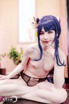 [Cosplay][YellowMoon] Mizuki Aiga 藍芽みずき - Genshin Impact vol.003 Raiden Shogun 雷○将軍