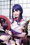 [Cosplay][YellowMoon] Mizuki Aiga 藍芽みずき - Genshin Impact vol.003 Raiden Shogun 雷○将軍