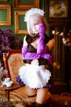 [Cosplay] Rinka Okita 沖田凜花 - Mash Kyrielight マシュ・キリエライト (Fate Grand Order)