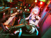 [Cosplay] Rinka Okita 沖田凜花 - Mash Kyrielight マシュ・キリエライト (Fate Grand Order)