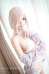 [Cosplay] Rinka Okita 沖田凜花 - Mash Kyrielight マシュ・キリエライト (Fate Grand Order)