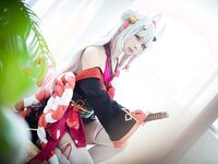 [Cosplay] Murasaki - Nakiri Ayame 百鬼あやめ