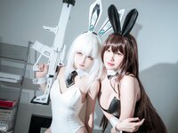 [Cosplay] KuukoW クー子 - Blanc (NIKKE)