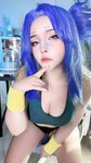 [Cosplay] Sayo Momo - Oily Neon Valorant