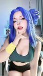 [Cosplay] Sayo Momo - Oily Neon Valorant