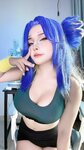[Cosplay] Sayo Momo - Oily Neon Valorant